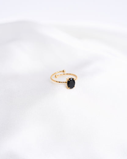 Oval Gemstone Ring