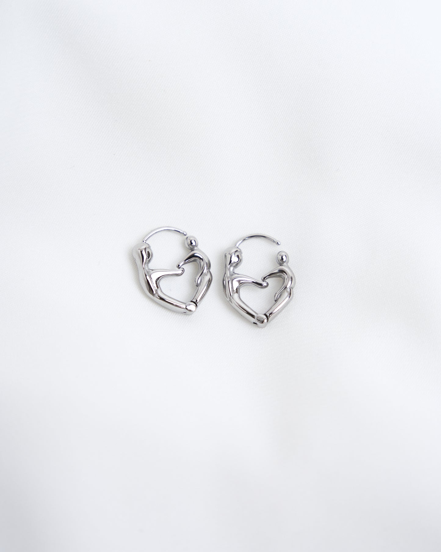 Mother & Child Heart Earrings