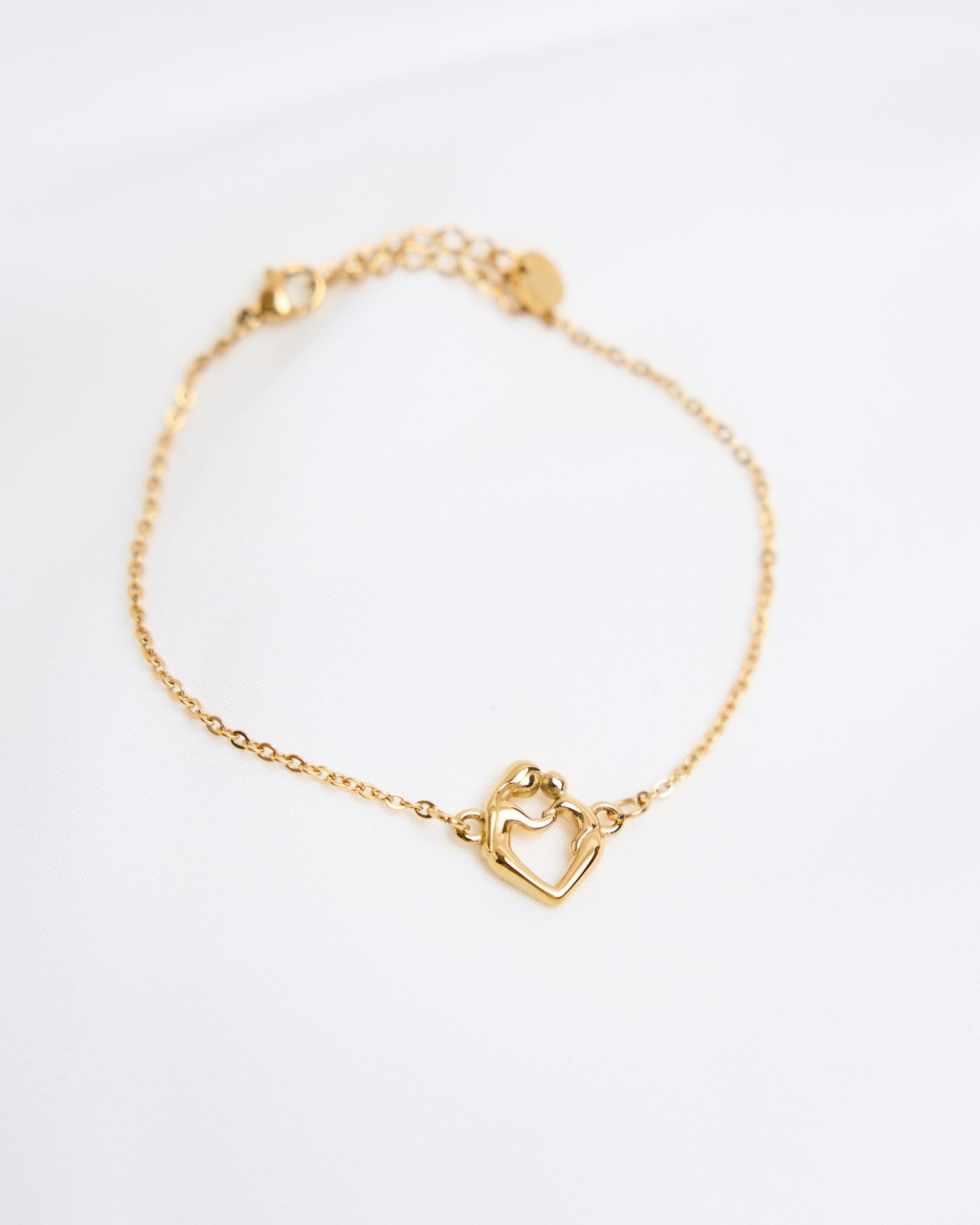 Mother & Child Heart Bracelet