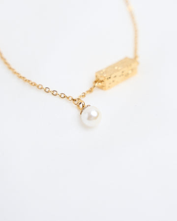 Grá Pearl Pendant Bracelet