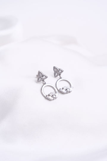 Claddagh Knot Earrings