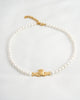 Claddagh Pearl Necklace