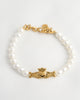 Claddagh Pearl Bracelet