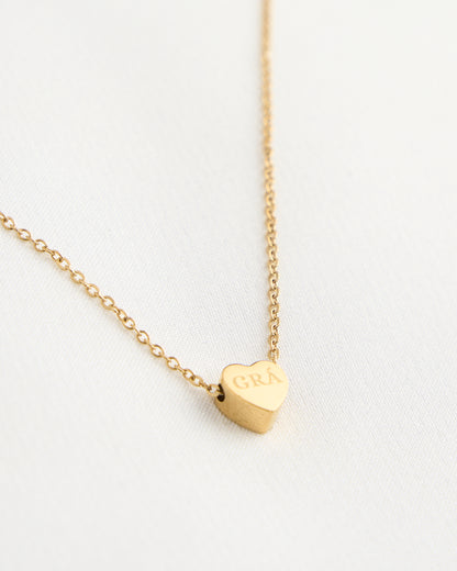 Heart Grá Pendant Necklace