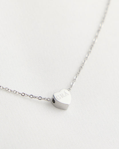 Heart Grá Pendant Necklace