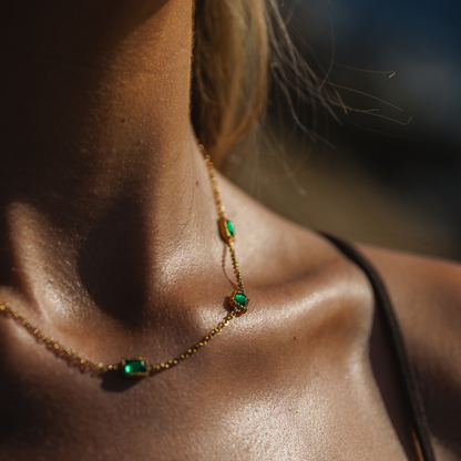 Irish Emerald Necklace