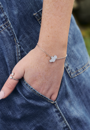 Ireland Map Bracelet